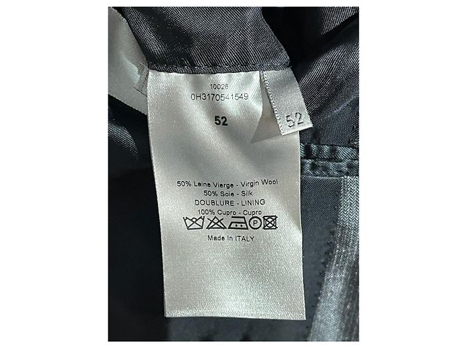 Christian Dior Completo Dior Homme grigio T.52 - vista 8