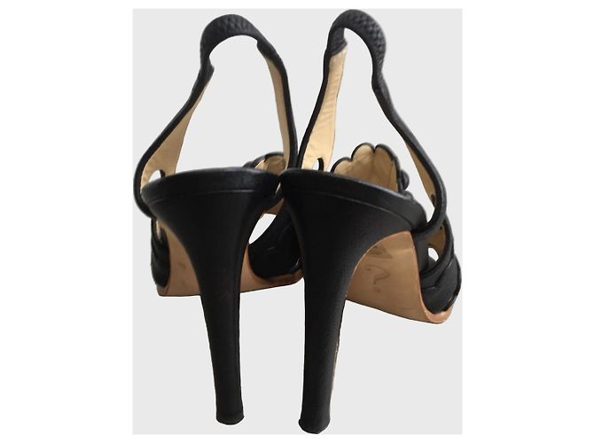 Sandali Moschino T.37 Nero - vista 3