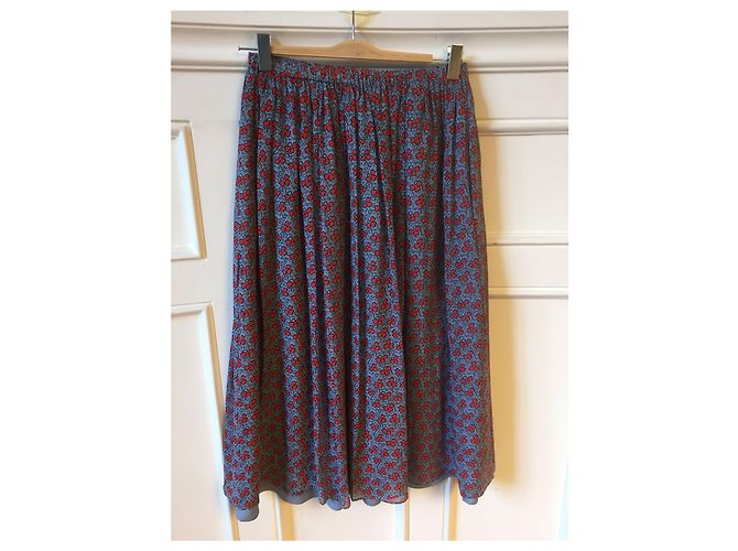 Falda Philosophy di Lorenzo Serafini T.40 Azul - vista 3