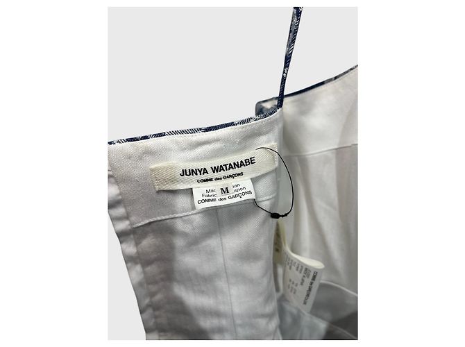 Valentino Garavani Vestido Junya Watanabe de jeans T.M Azul - vista 7