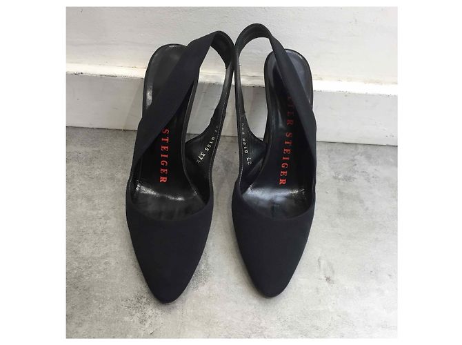Décolleté Walter Steiger Nere T.37,5 Nero - vista 2