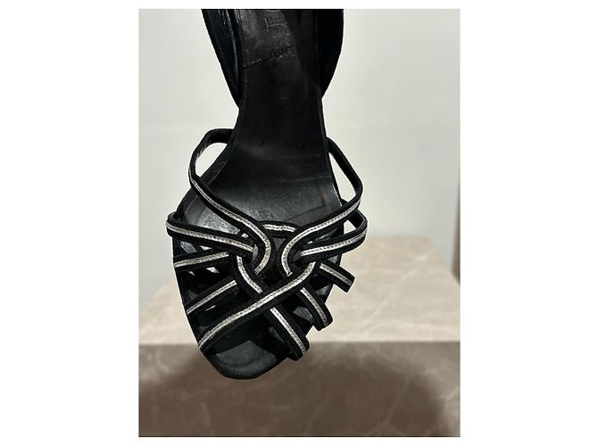 Autre Marque Sandali Dior neri T.37 Nero - vista 7