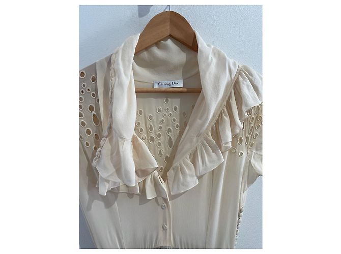 Autre Marque Vestido Christian Dior T.34 Gris - vista 2