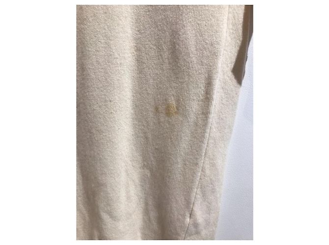 Max Mara Strickkleid beige aus Wolle und Kaschmir Rollkragen - Ansicht 2