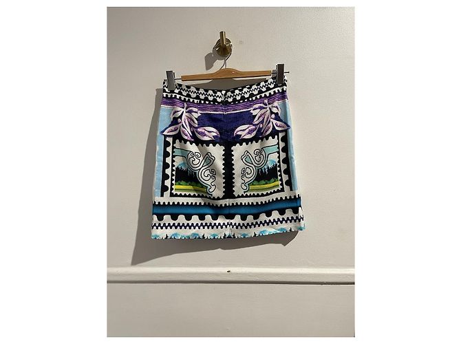 Gonna Mary Katrantzou stampata T.36 Multicolore - vista 3
