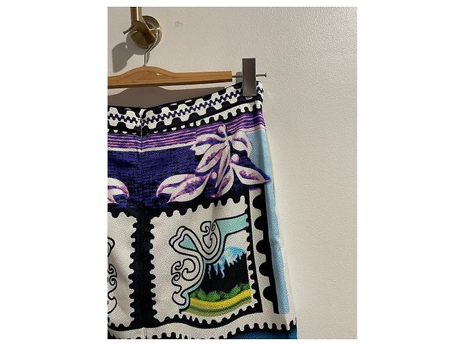 Gonna Mary Katrantzou stampata T.36 Multicolore - vista 4
