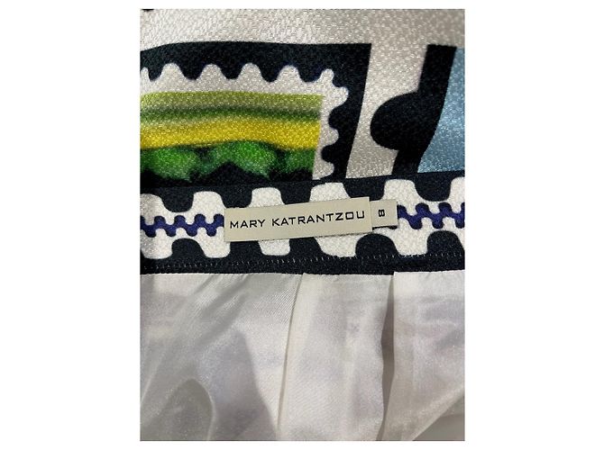 Gonna Mary Katrantzou stampata T.36 Multicolore - vista 5