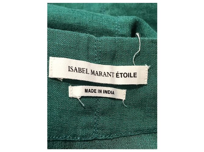 Isabel Marant Etoile Falda Isabel Marant verde T.34 - vista 3