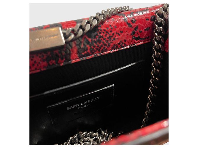 Autre Marque Saint Laurent Kate Tassel Tasche rot - Ansicht 10
