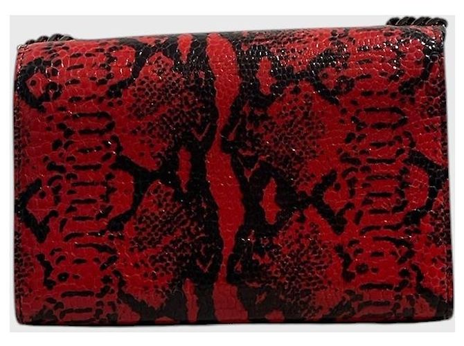Autre Marque Saint Laurent Kate Tassel Tasche rot - Ansicht 3