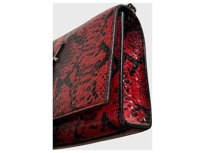 Autre Marque Saint Laurent Kate Tassel Tasche rot - Ansicht 8