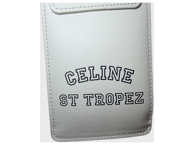Céline Celine Clutch-Tasche weiß - Ansicht 2