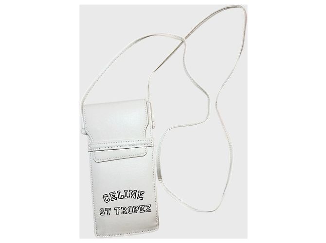 Céline Celine Clutch-Tasche weiß - Ansicht 3