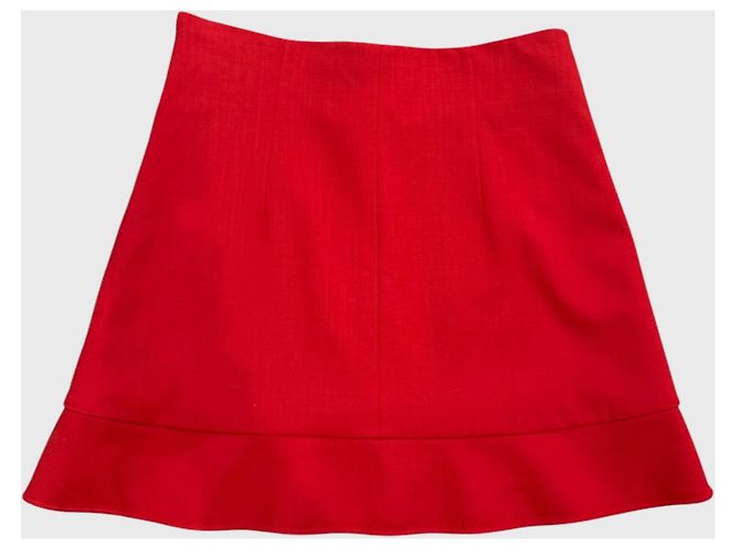 Falda Chloé roja T.40 - vista 2