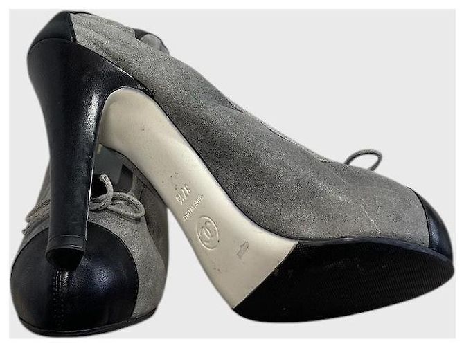 Chanel Pumps grau T.37,5 - Ansicht 6