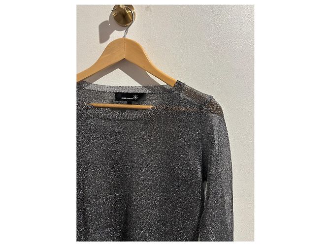 Top Isabel Marant prateado T.M Metálico - vista 2