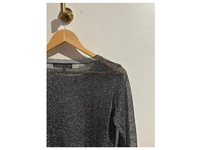 Top Isabel Marant prateado T.M Metálico - vista 4
