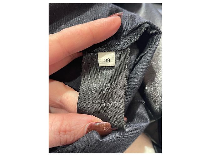 Isabel Marant Kunstlederhose T.38 Schwarz - Ansicht 5