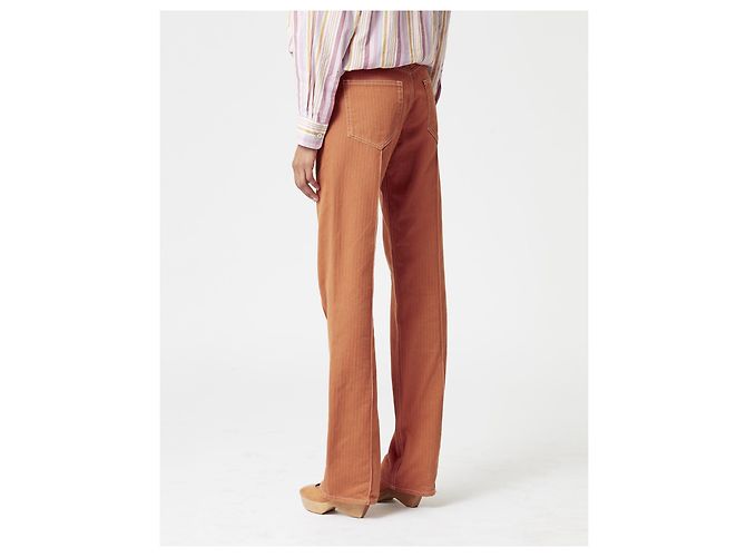Jeans Isabel Marant T.36 Naranja - vista 3
