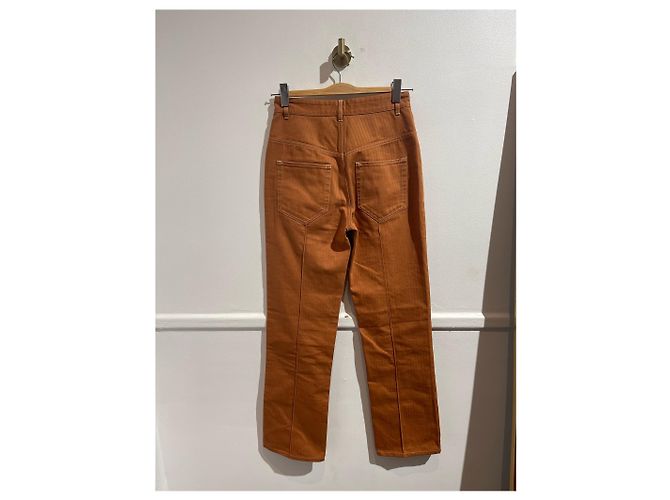 Jeans Isabel Marant T.36 Naranja - vista 5