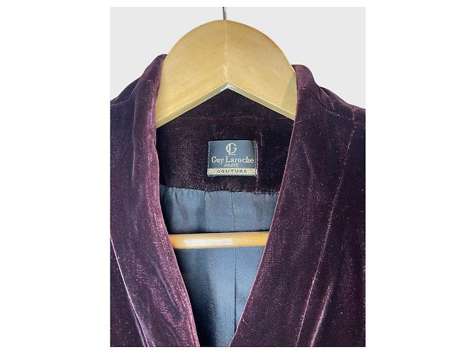 Chaqueta Guy Laroche bordeaux T.40 Rosa - vista 3