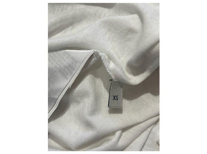 Camiseta Gucci con logo GG y banda web de algodón blanca XS Blanco - vista 5