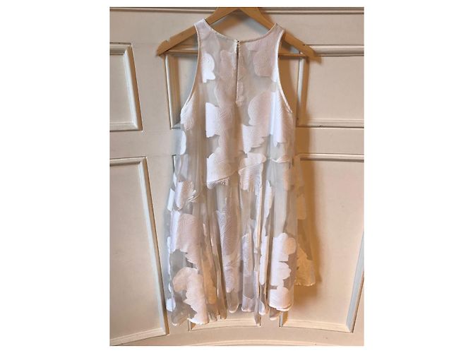 Parosh Kleid weiß T.S - Ansicht 3