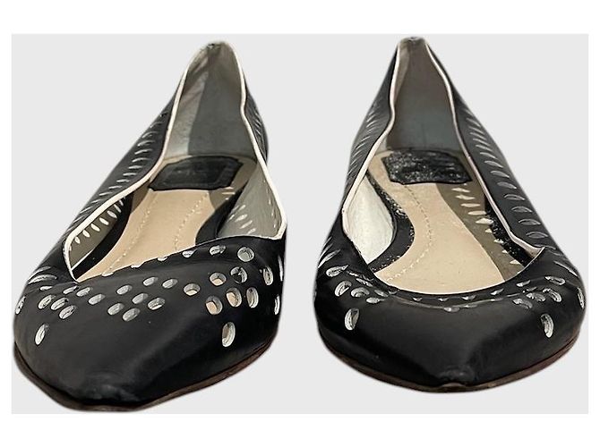 Bailarinas Christian Dior negras T.37,5 Negro - vista 2