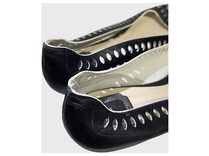 Bailarinas Christian Dior negras T.37,5 Negro - vista 5