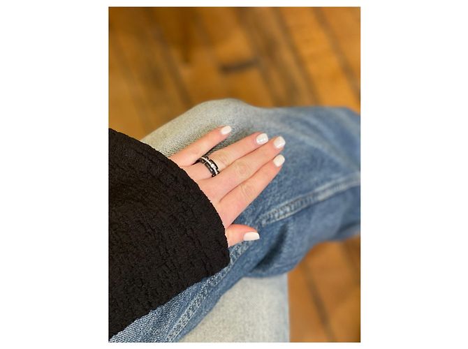 Anillo Chanel Ultra T.50 Negro - vista 2