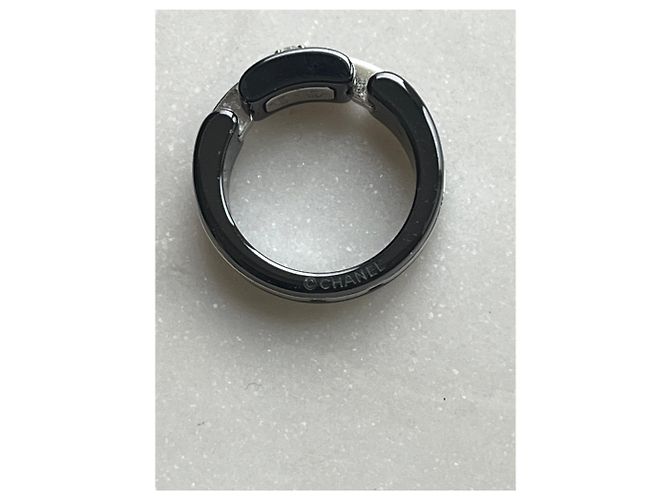 Anillo Chanel Ultra T.50 Negro - vista 6