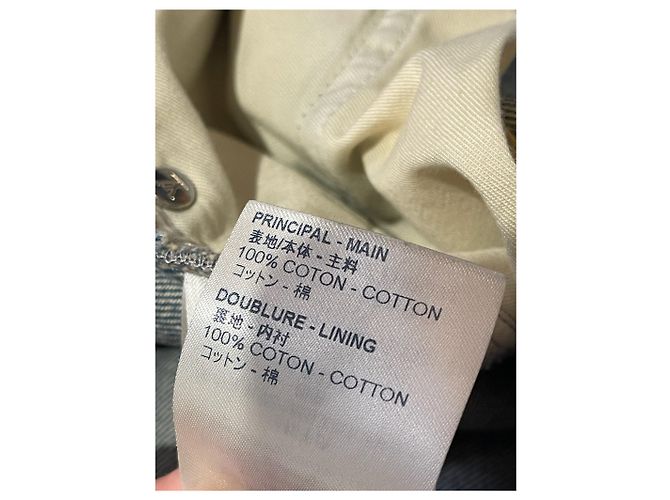 Jeans Louis Vuitton damier T.38 Azul - vista 7