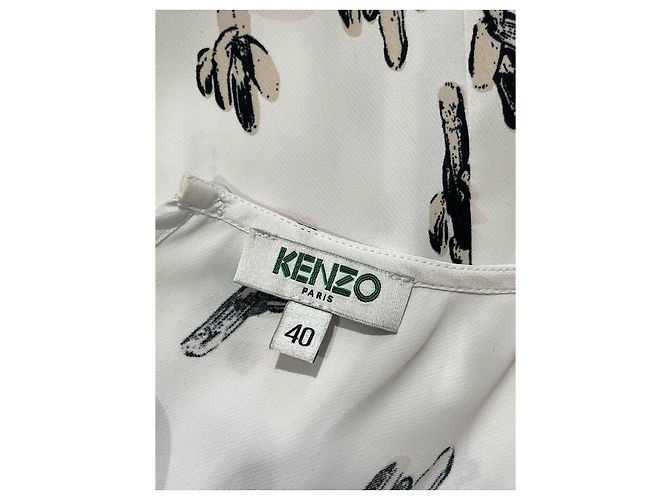 Kenzo bedrucktes Set T.M Weiß - Ansicht 10
