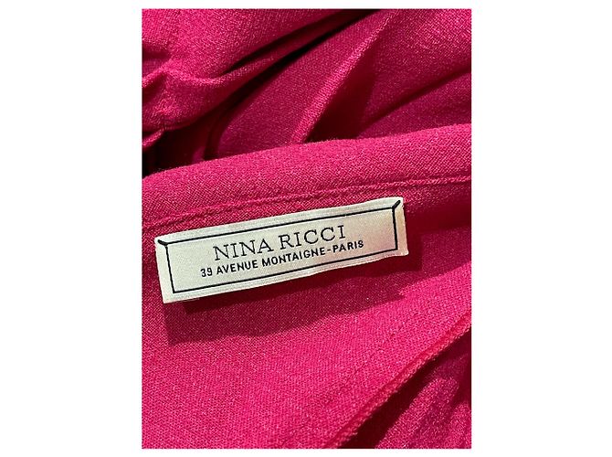 Vestido Nina Ricci rosa T.36 - vista 4