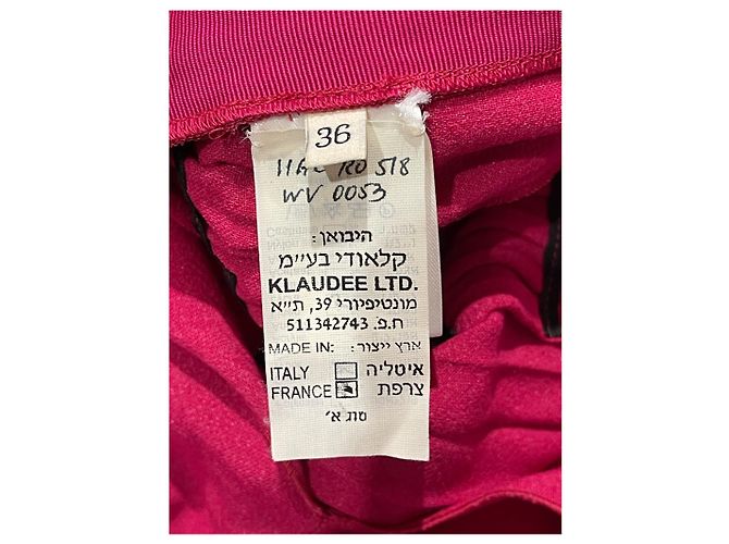 Vestido Nina Ricci rosa T.36 - vista 5