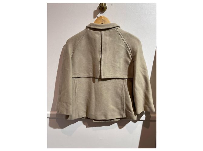 Abrigo Burberry beige T.36 - vista 2