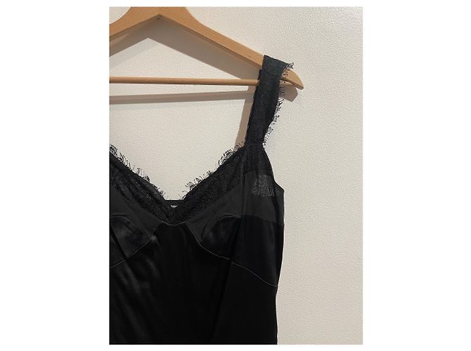 Diane Von Furstenberg Kleid schwarz T.38 - Ansicht 2