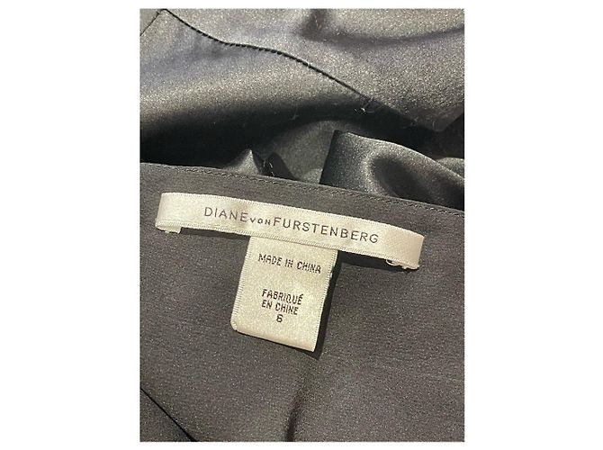 Diane Von Furstenberg Kleid schwarz T.38 - Ansicht 4