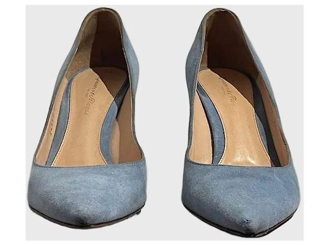 Décolleté Gianvito Rossi blu T.39 - vista 2