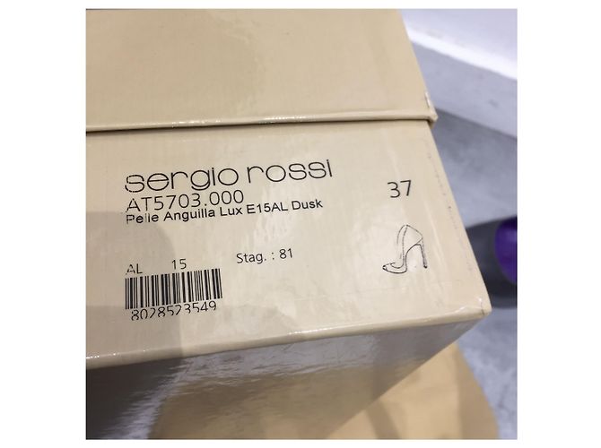 Sergio Rossi Pumps T.37 Grau - Ansicht 8