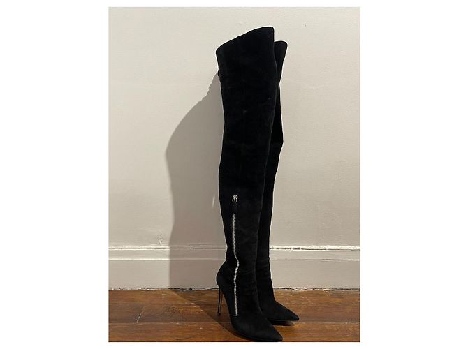 Botas Gianvito Rossi negras T.37 Negro - vista 3