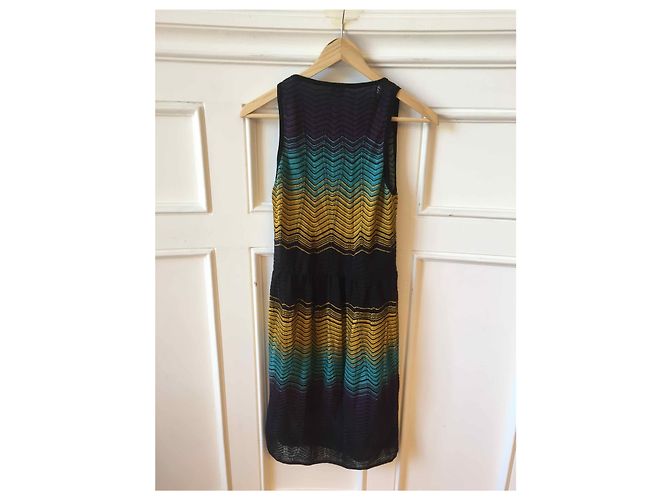 Missoni Kurzes Kleid Multicolour Gr. M Mehrfarben - Ansicht 2