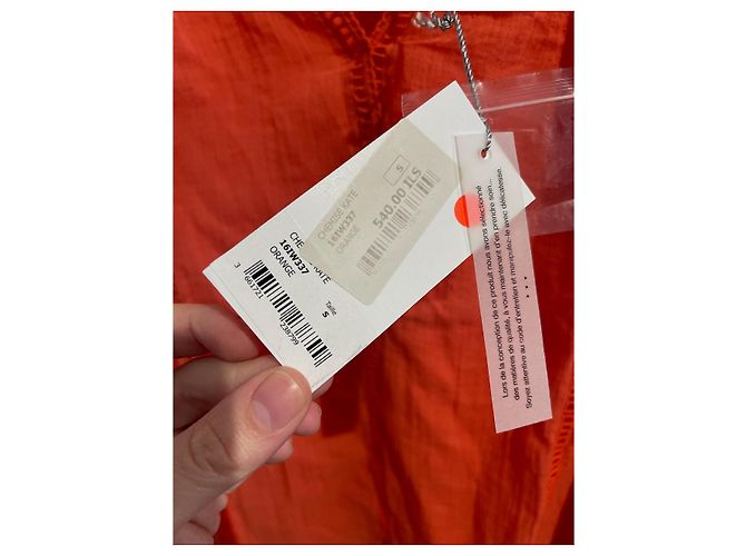 Bluse Les Petites T.S NEU Orange - Ansicht 5