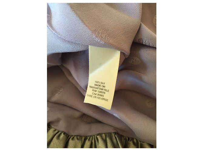 Abito da ball corto in seta argento Zac Posen - vista 4