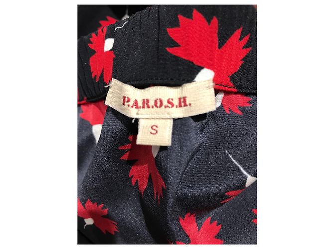 Falda Parosh azul marino T.S - vista 4