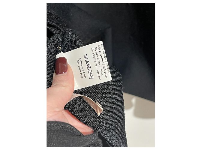 Alaïa Strickpullover Schwarz Langarm XL - Ansicht 5