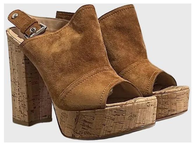 Sandali Gianvito Rossi camel T.37,5 Cammello - vista 2
