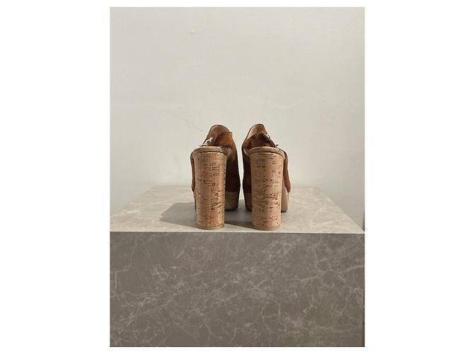 Sandali Gianvito Rossi camel T.37,5 Cammello - vista 4