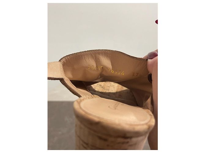 Sandali Gianvito Rossi camel T.37,5 Cammello - vista 7