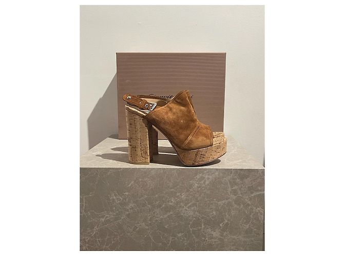 Sandali Gianvito Rossi camel T.37,5 Cammello - vista 9